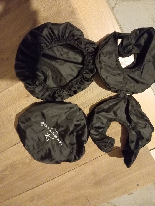 Czepki na głowę  czarne