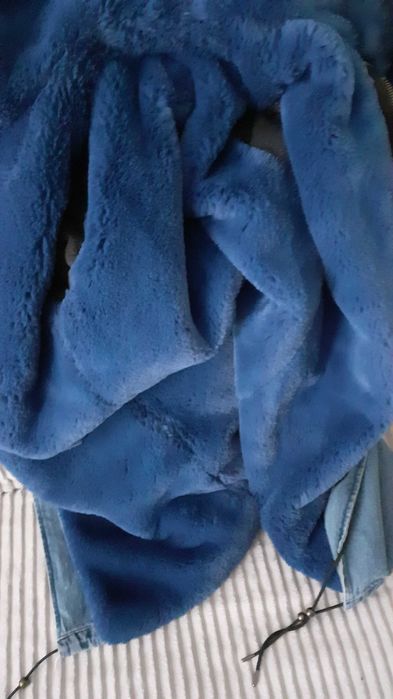 Kurtka parka z futrem