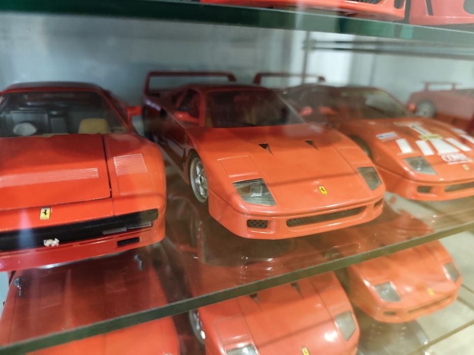 1/18 Ferrari F40 burago carro coleção miniatura