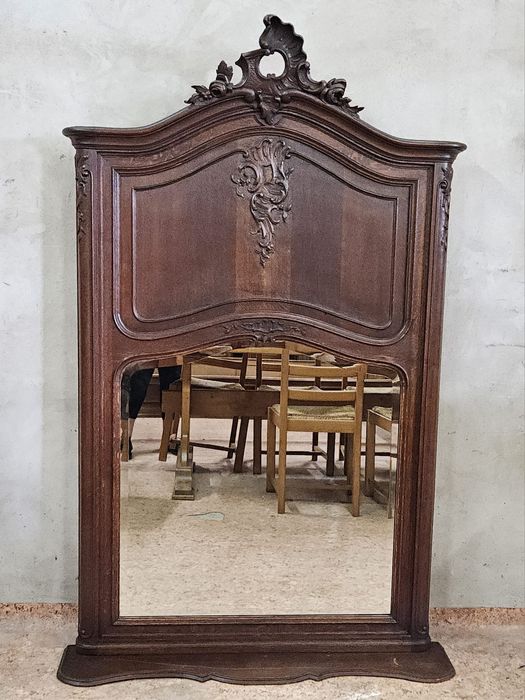 Stare francuskie lustro Ludwikowskie rocaille 1935r /