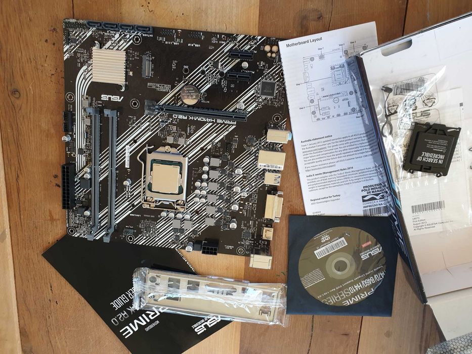 Asus Prime H410M-K R2.0 procesor i3 10100f