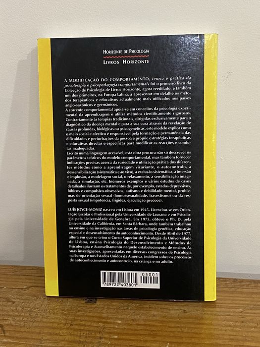 Livro da área da psicologia