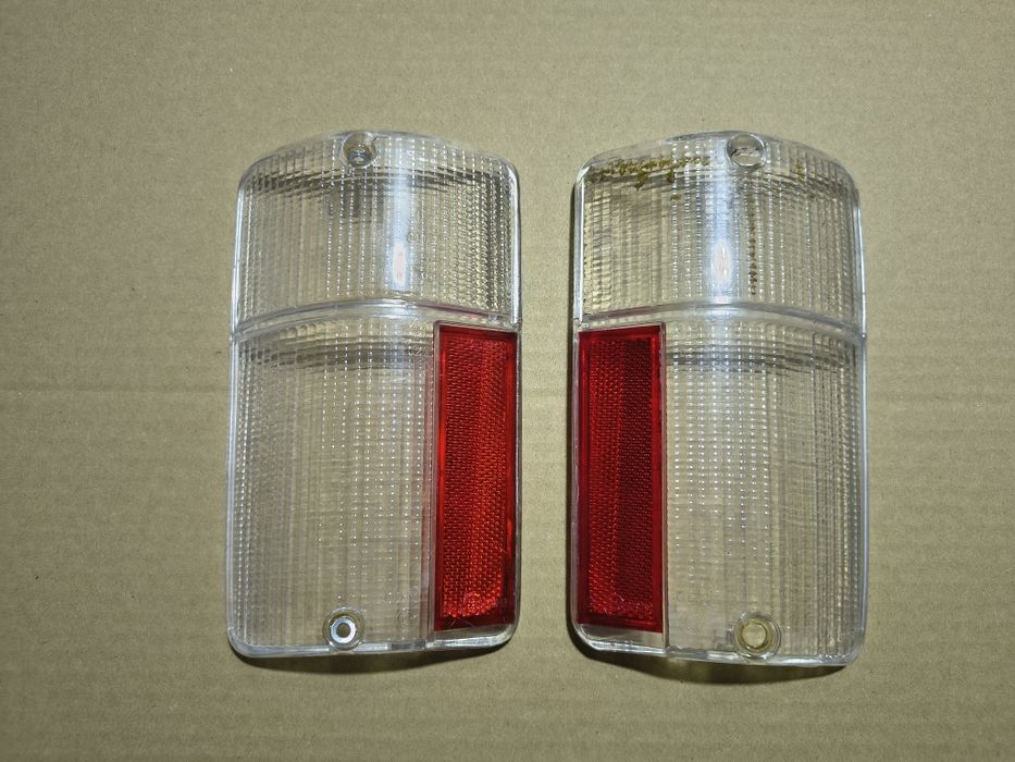 Białe klosze Fiat 126p Maluch EL - lampy tylne - OKAZJA!!!  Tuning PRL