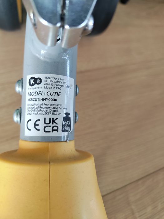 Rowerek biegowy kinderkraft cutie