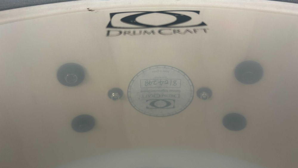 Werbel DrumCraft Series 8 14"x5" Maple - White Satin