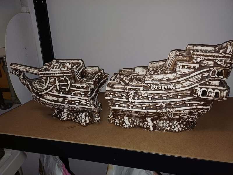 Ogromna galera do akwarium