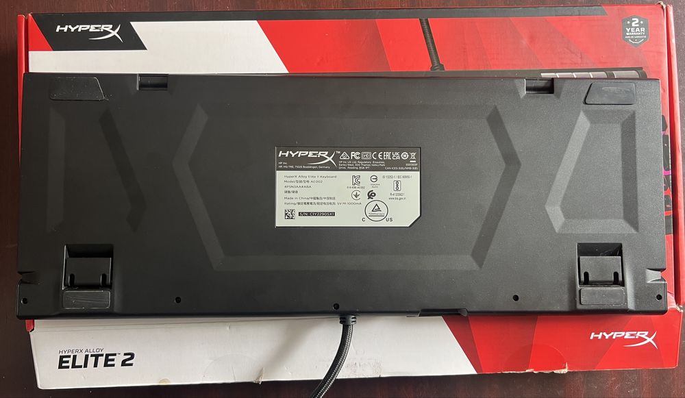 Teclado Mecânico HyperX Alloy Elite 2 (Box Original) - Layout US