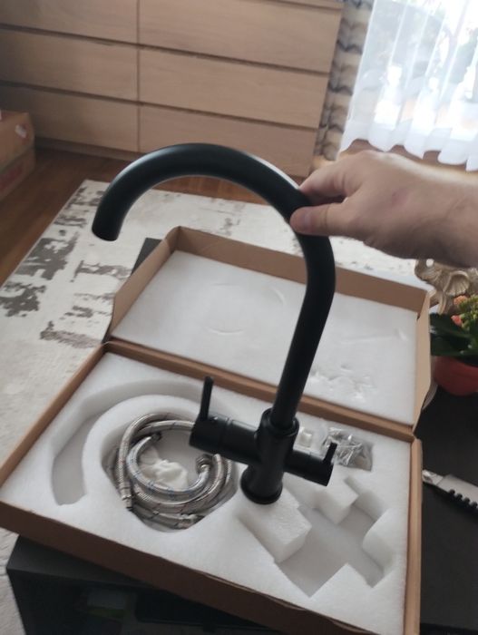 Bateria kuchenna czarna