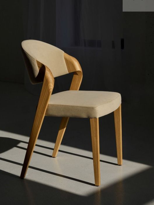 Krzesło Baranek lite drewniane Baranek Nowoczesne