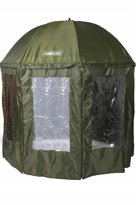 Duży Parasol Wędkarski z Moskitierą 250cm Namiot 2w1 + Szpilki GRATIS