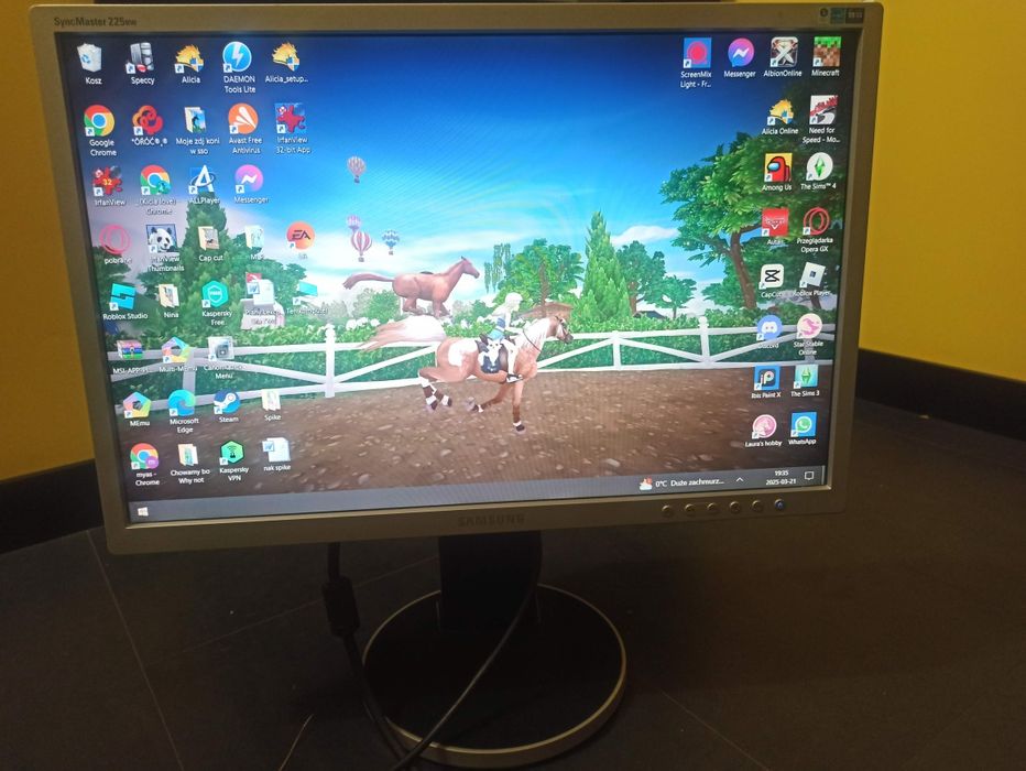 Monitor Samsung LED 225BW 1680 x 1050 22"