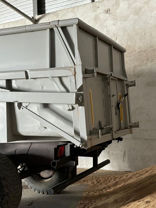 Przyczepa skorupowa wywrotka rolnicza tandem skorupa