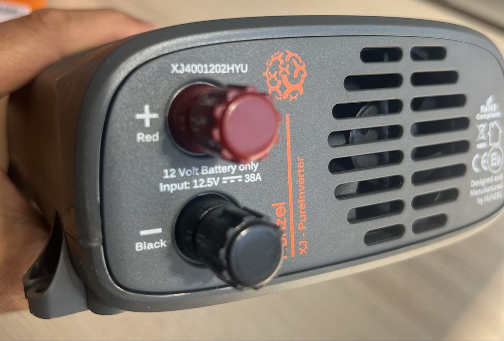 Inversor de Onda Pura Profissional Xunzel XJ-PureInverter 400W (12V)