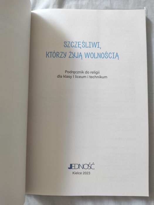 Szczęśliwi którzy żyją wolnością