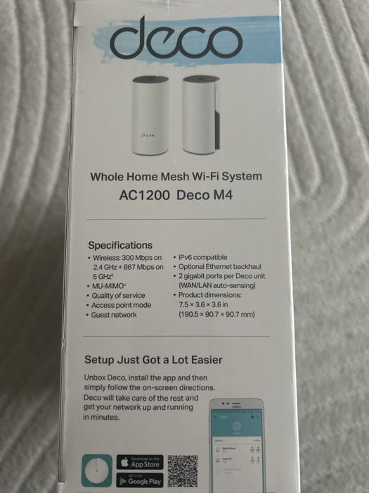 Tp-Link  Deco M4 Ac1200. NOWY