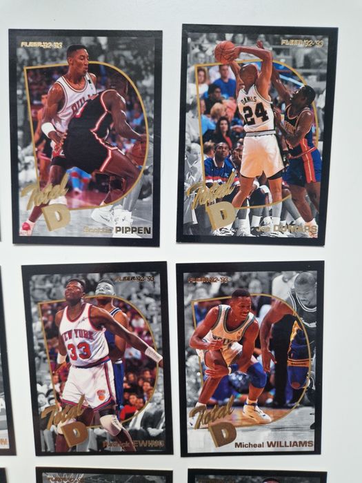 Karty nba 1992-93 fleer total d