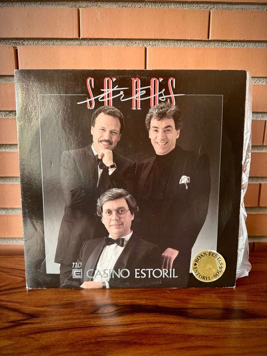 Disco  só nós três no casino do Estoril - Paulo, Fernando e Carlos