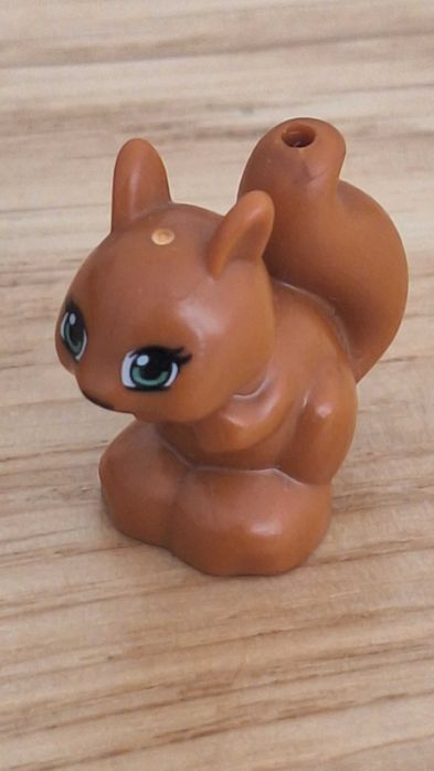 LEGO 11568pb01 wiewórka ciemny pomarańczowy (F)