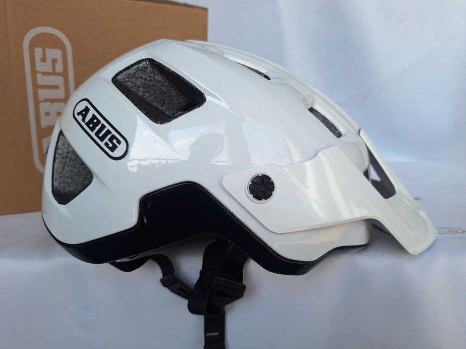 Kask rowerowy Abus Modrop Mips Shiny White S 51-55cm