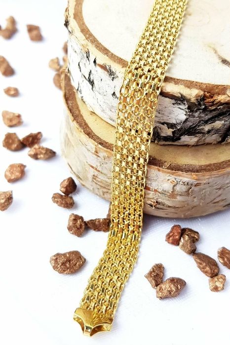 Bransoletka złota. Bismarck. Próba 585