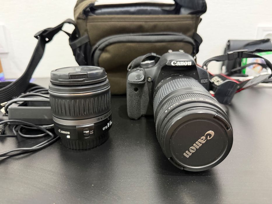 Canon EOS 500D + 2 об’єктиви