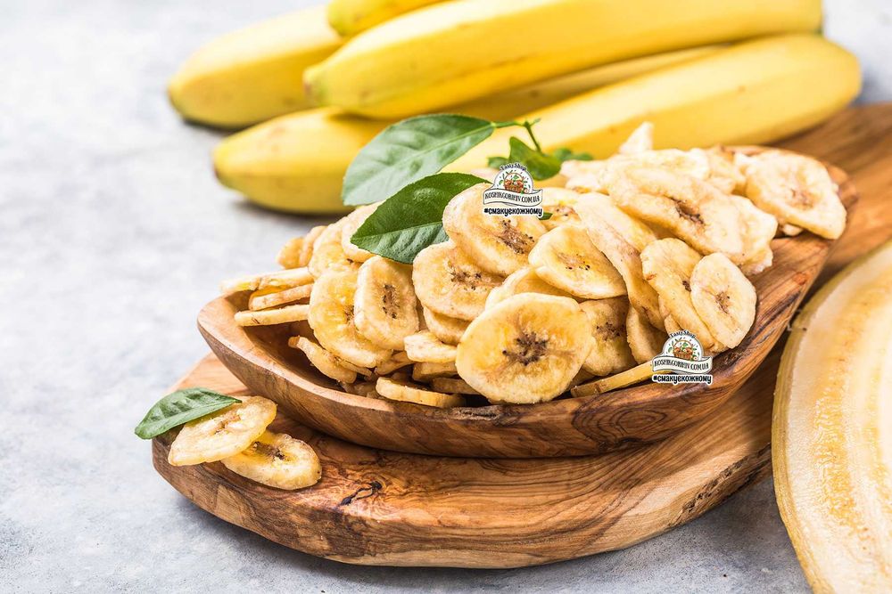 Журавлина Вишня Інжир Банан Чіпси Ананас Сушений Сухофрукти Без Цукру