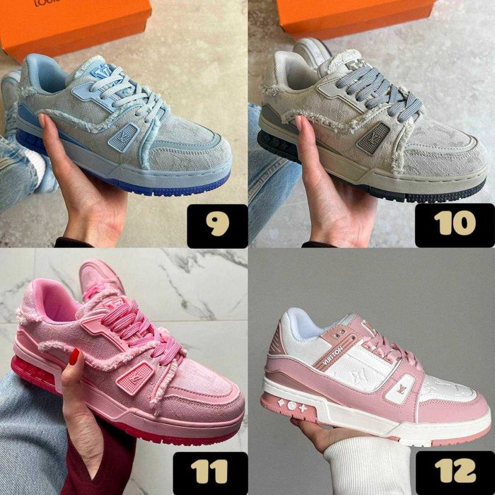 Кросівки Louis Vuitton різних кольорів | Унісекс | Розміри 36 - 45