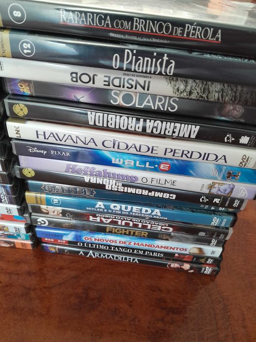 Conjunto de DVD Novos e usados