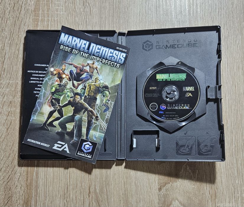 Gra Marvel Nemesis Rise of the Imperfects Nintendo GameCube Game Cube