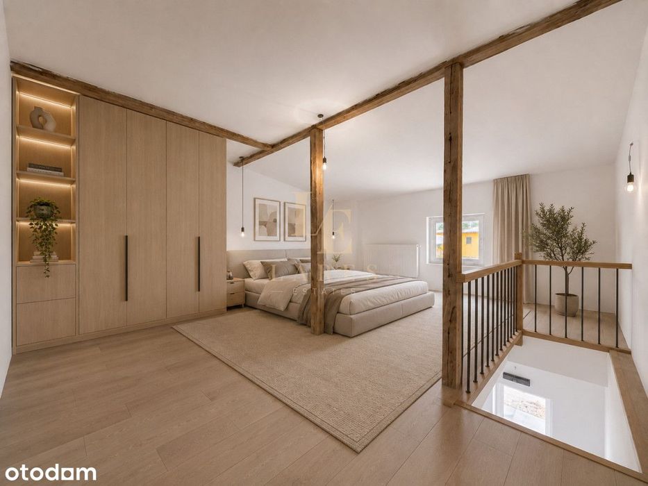 Dwupoziomowe 45,41 m² | Stan deweloperski