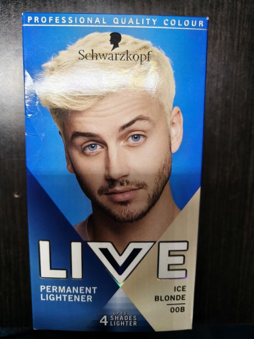Farba do włosów ice blond 00b Schwarzkopf