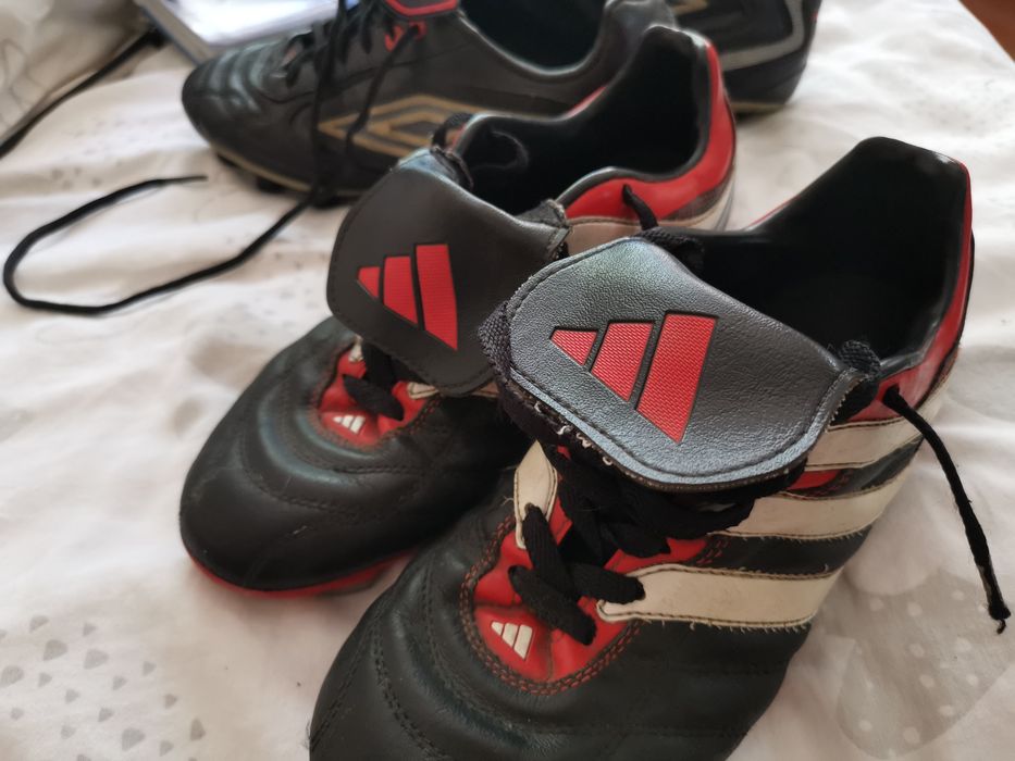 Korki adidas 38, umbro 37