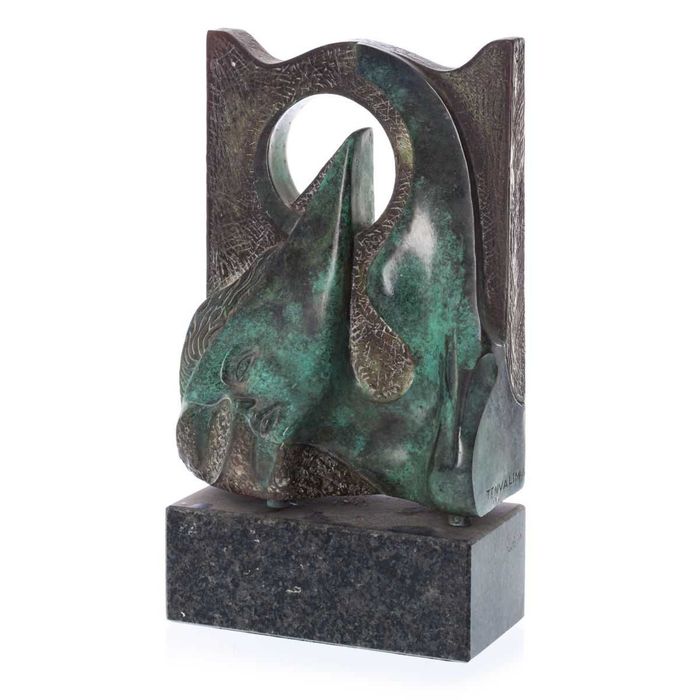 Grupo Escultórico Bronze