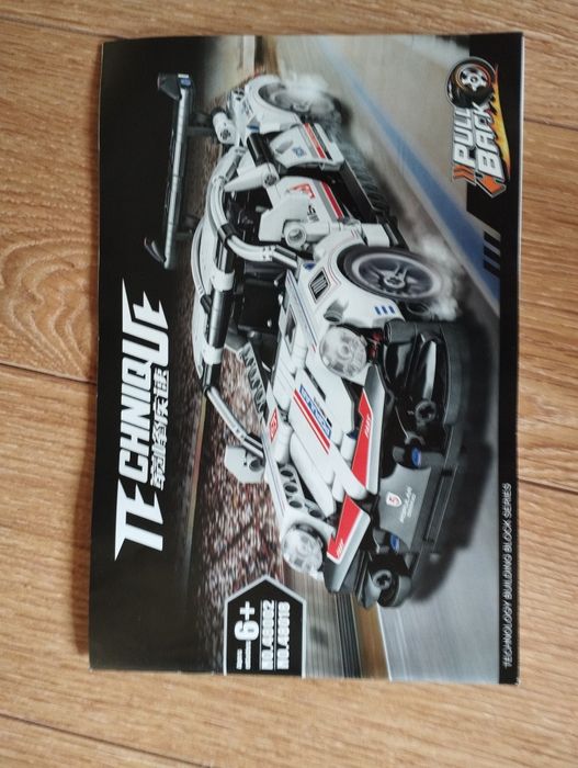 Klocki Technique racing car