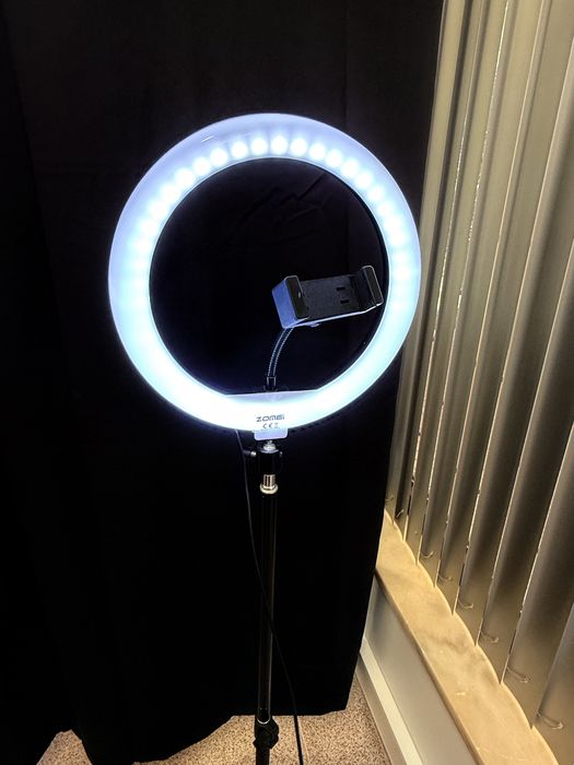 Ring Light com pouco uso