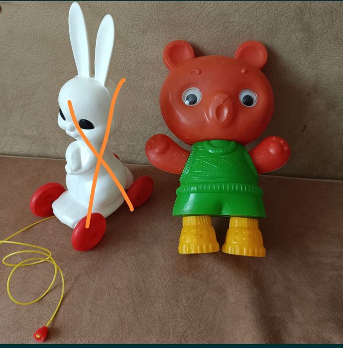 Новые игрушки времён СССР