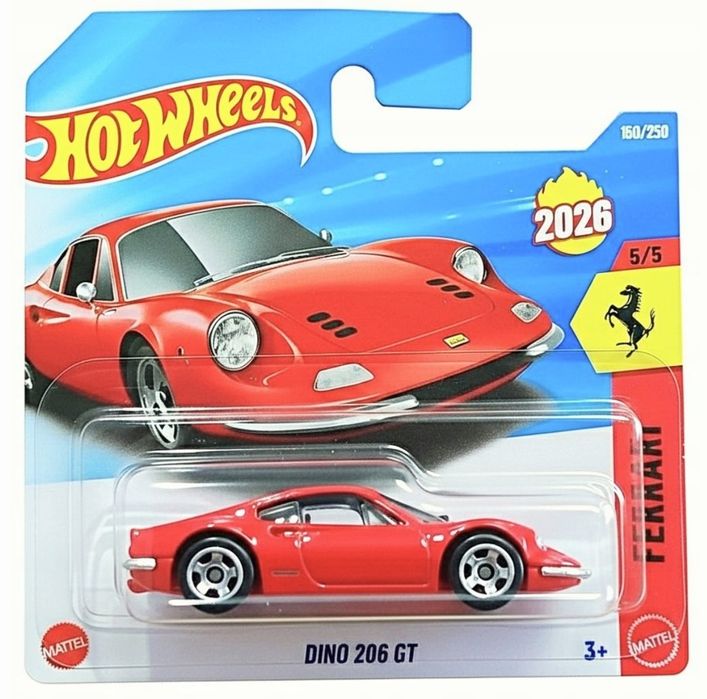 Hot Wheels Dino 206 GT Ferrari