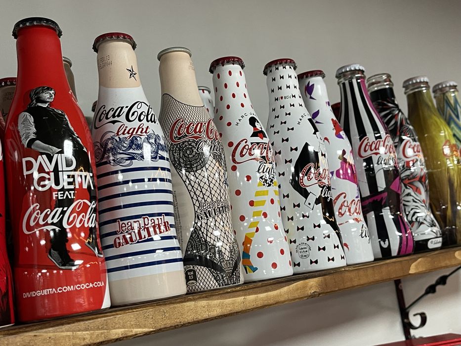 Coca-Cola garrafas colecionáveis