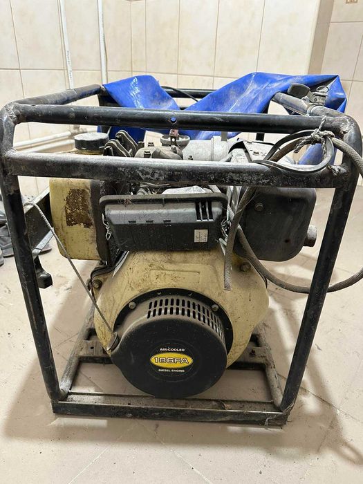 Мотопомпа cамовсмоктуючий відцентровий насос kapur water pump