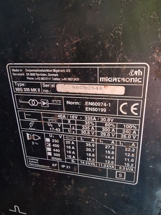 Migomat  mig migatronic