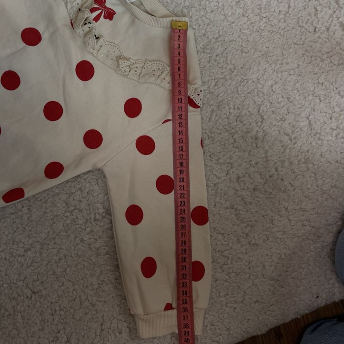 Теплий костюм для дівчинки