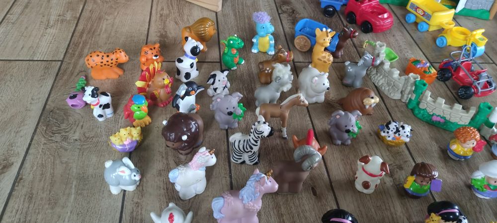 Mega duży zestaw Fischer Price Little People