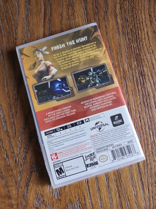 Turok 3 - Limited run games - switch