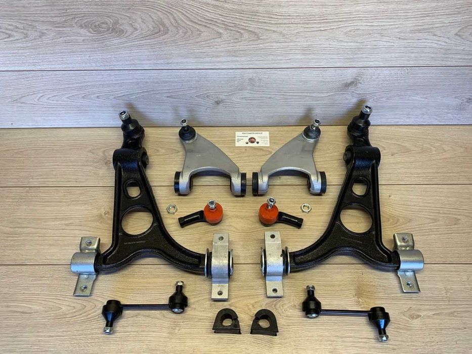 Рычаг 4шт Альфа 147 156 Alfa Romeo верх низ Ричаг Альфа Ромео Втулка