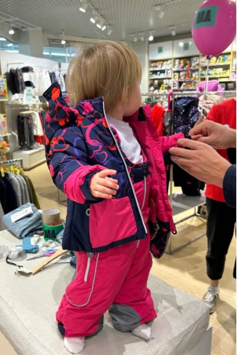 Лот Зимній костюм Chicco та зимові чоботи Chicco устілка 12.5 см