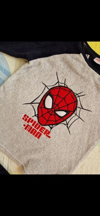 Тепла піжама Spiderman Marvel хлопчик 8-9 р домашній костюм