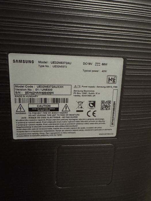 TV samsung 32cale UE32N5372AU