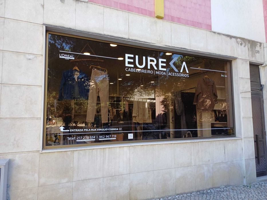 Trespasse e Cessao de Quotas de Loja de Pronto a Vestir e Cabeleireiro em Lisboa Laranjeiras
