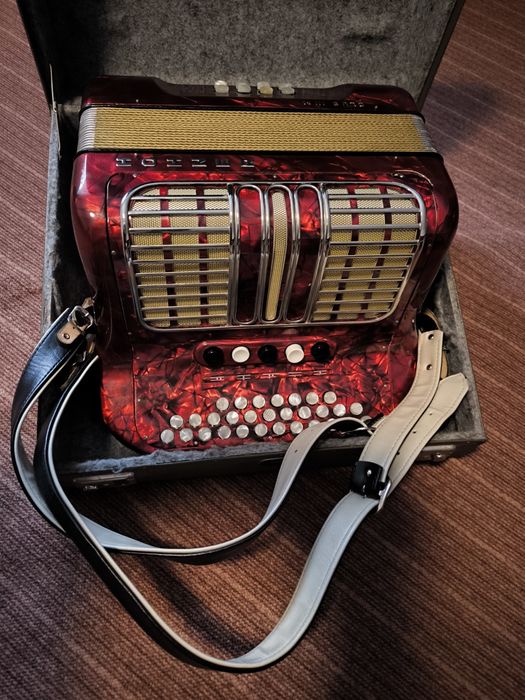 2 x Akordeon  Hohner Club III M i Bandonika