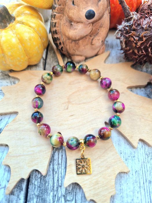 Bransoletka tygrysie oko hematyt